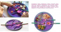 Тарелка Constructive Eating Garden Fairy Plate Вишневый сад 62000 (Констрактив Итинг) 1