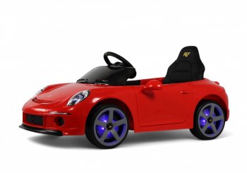 Детский электромобиль Rivertoys Porsche Panamera A444AA Красный