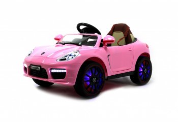 Детский электромобиль Rivertoys Porsche Panamera A444AA Розовый