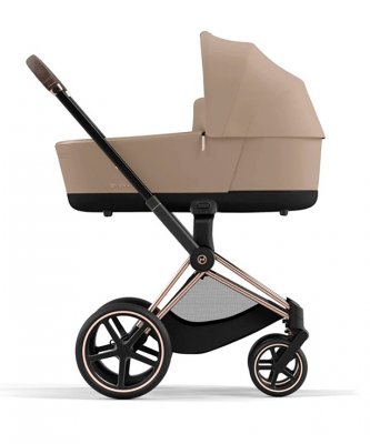 Коляска для новорожденных Cybex Priam и e-Priam IV Cozy Beige (шасси на выбор)