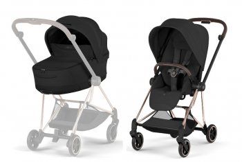 Коляска 2 в 1 Cybex Mios IV 2026 Sepia Black (шасси на выбор)
