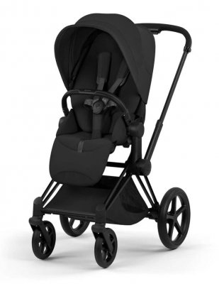 Прогулочная коляска Cybex Priam V Sepia Black (шасси на выбор) шасси Matt Black