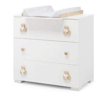 Тумба 3 ящика Erbesi Dudu с пеленальным столиком