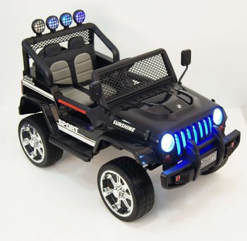 Детский электромобиль Rivertoys Jeep T008TT 2WD Черный