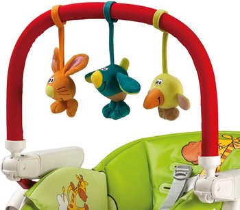 Развивающая дуга с игрушками Peg-Perego Play Bar High Chair при покупке отдельно