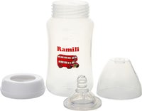 Противоколиковая бутылочка для кормления Ramili Baby 240ML (240 мл, 0+, слабый поток) 2