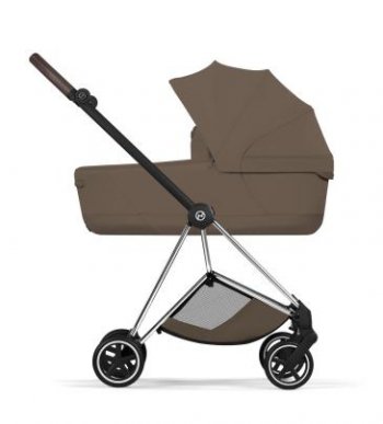 Коляска для новорожденного Cybex Mios IV 2026 Coconut Brown (шасси на выбор) шасси Chrome Brown