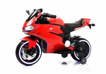 Электромотоцикл Rivertoys A001AA Красный