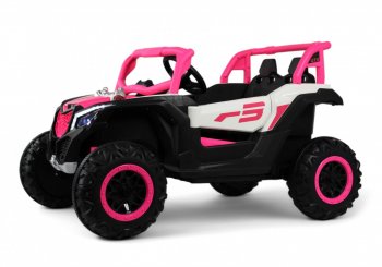 Детский электромобиль Rivertoys K444AM Розовый