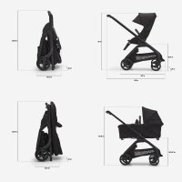 Детская коляска 2 в 1 Bugaboo Dragonfly Complete Dark Cherry 5