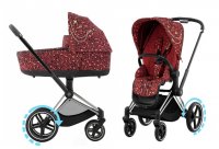 Коляска 2 в 1 Cybex Priam и e-Priam IV FE Rockstar (шасси на выбор) 1