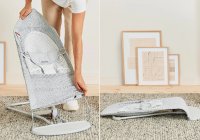 Детский шезлонг Babybjorn Balance Soft Mesh с игрушкой 