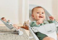 Детский шезлонг Babybjorn Balance Soft Mesh с игрушкой 