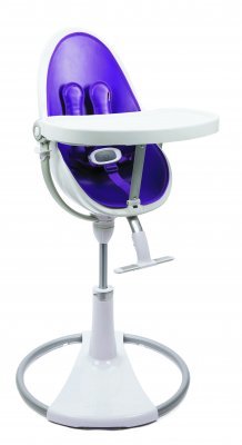 Стульчики для кормления BLOOM FRESCO CHROME WHITE фиолетовый 