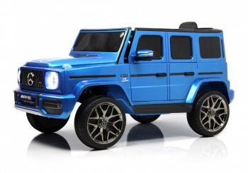 Детский электромобиль Rivertoys Mercedes-Benz G63 (T999TT) Синий глянец