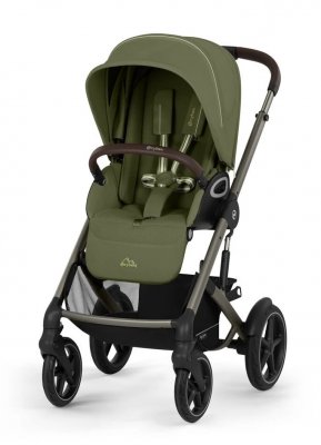 Прогулочная коляска Cybex Talos S Lux на шасси Taupe