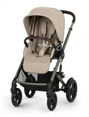 Прогулочная коляска Cybex Talos S Lux на шасси Taupe Almond Beige