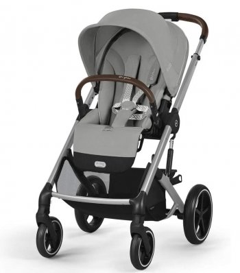 Прогулочная коляска Cybex Balios S Lux 2025 на шасси Silver Stone Grey