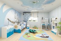 Детская кровать ABC King (Advesta) Ocean для мальчика 7