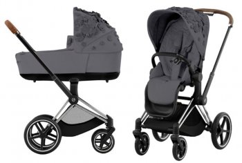 2 1 Cybex Priam e Priam IV FE Simply Flowers Dream Grey Babysecret