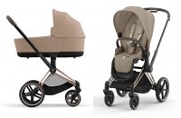 Коляска 2 в 1 Cybex Priam и e-Priam IV Cozy Beige (шасси на выбор) 7