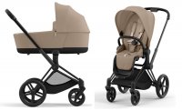 Коляска 2 в 1 Cybex Priam и e-Priam IV Cozy Beige (шасси на выбор) 6