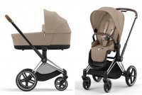 Коляска 2 в 1 Cybex Priam и e-Priam IV Cozy Beige (шасси на выбор) 5