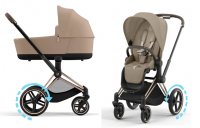 Коляска 2 в 1 Cybex Priam и e-Priam IV Cozy Beige (шасси на выбор) 8