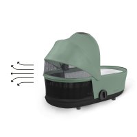 Коляска для новорожденных Cybex Mios III Leaf Green (шасси на выбор) 8