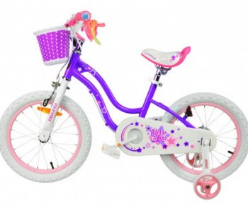 Детский велосипед Royal Baby Stargirl Steel 18&quot; Фиолетовый