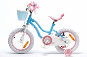 Детский велосипед Royal Baby Stargirl Steel 18&quot; Голубой