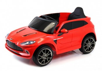 Детский электромобиль Rivertoys Aston Martin (P888PP) с дистанционным управлением (Лицензионная модель) красный