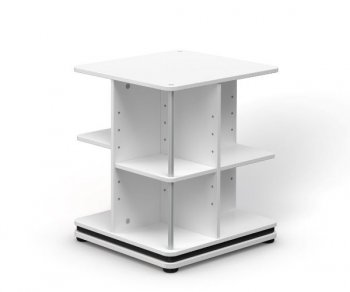 Стеллаж вращающийся Moll R9 Белый