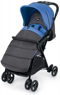 Детская прогулочная коляска Cam Curvi 119 темно-серый/синий