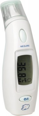 Инфракрасный термометр 2 в 1 (плюс ушной канал) Bebe Confort 0-60 мес. Белый