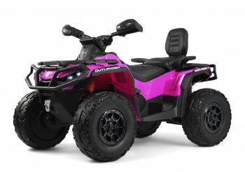 Детский электроквадроцикл Rivertoys BRP Can-Am Outlander (Y888YY) Розовый