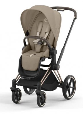 Прогулочная коляска Cybex Priam и e-Priam IV Cozy Beige (шасси на выбор)