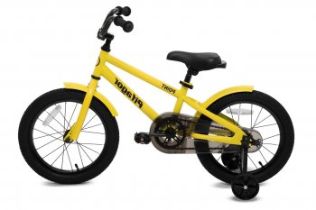 Детский велосипед Pifagor Point 16 Желтый матовый