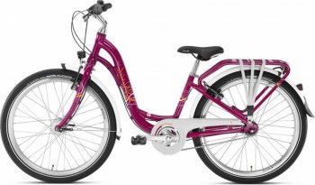 Двухколесный велосипед Puky Skyride 24-7 Alu light 7 скоростей berry