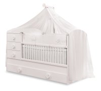 Детская кровать -трансформер Cilek Baby Cotton SL с родительской кроватью (80x180 см) 20.24.1015.00 1