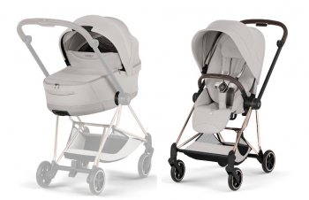 Коляска 2 в 1 Cybex Mios IV 2026 City Grey (шасси на выбор)
