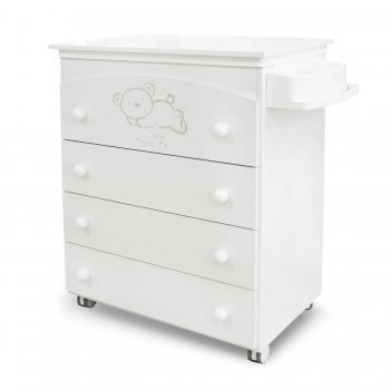 Пеленальный комод с ванночкой Micuna Sweet Bear B-970 