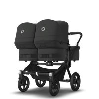 Детская коляска 2 в 1 для двойни и погодок Bugaboo Donkey5 Twin шасси Black 15