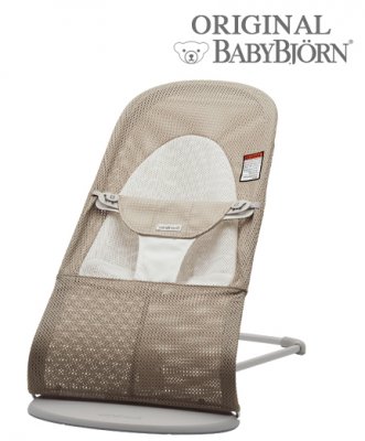 Детский шезлонг Babybjorn Balance Soft Mesh 0051.44/Grey Beige