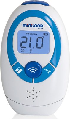 Бесконтактный термометр Miniland Thermoadvanced Plus 89083 (Минилэнд Термоандвансед Плюс) Бело-голубой