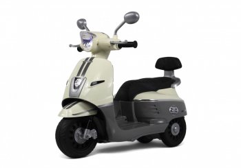 Детский электромотоцикл Rivertoys Z222ZZ-M Серый