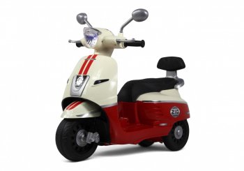 Детский электромотоцикл Rivertoys Z222ZZ-M Красный