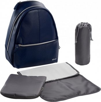 Рюкзак для мамы Beaba San Francisco BLUE/SNAKE